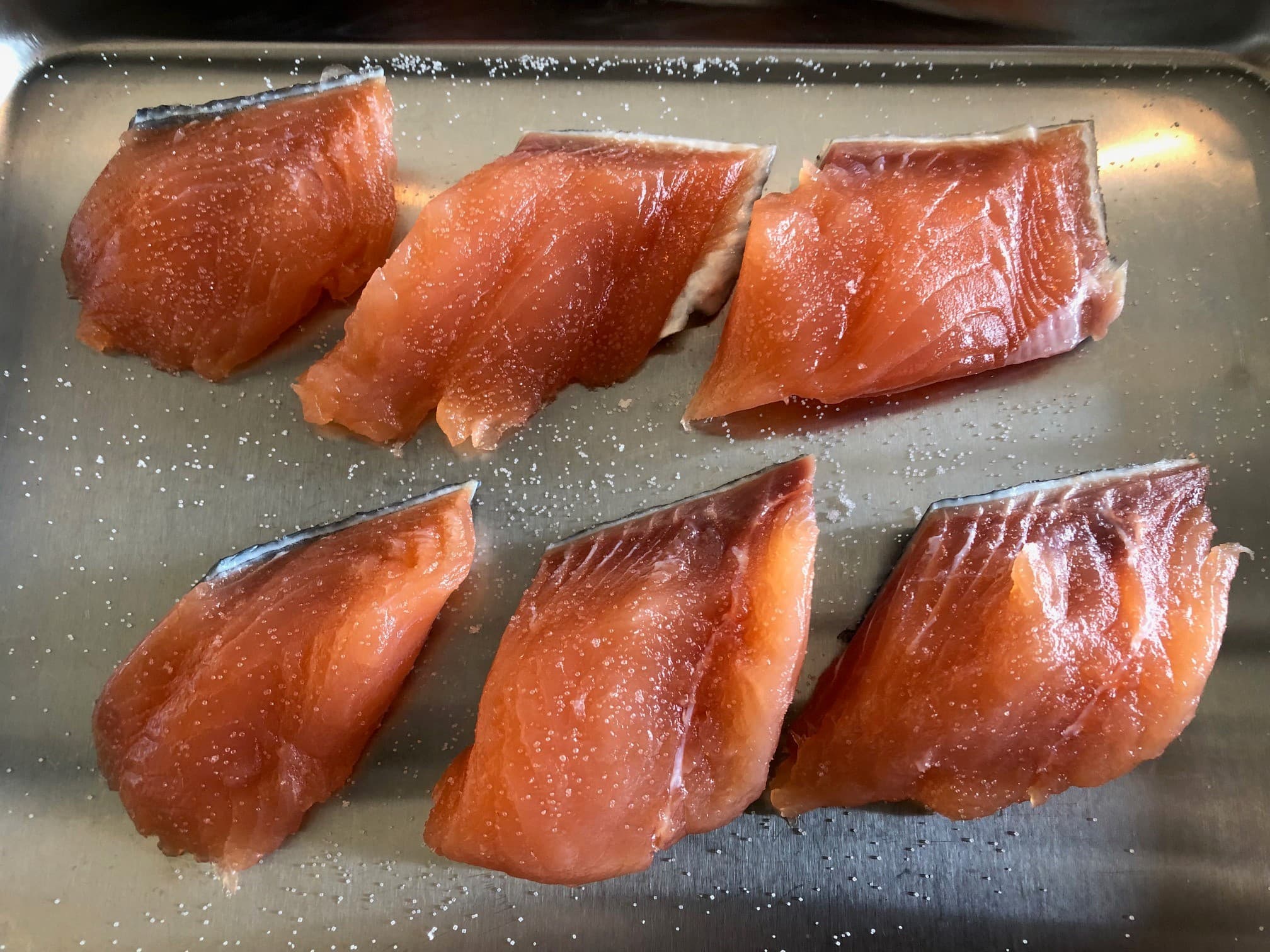 鮭とほうれん草の豆乳煮込みのレシピ