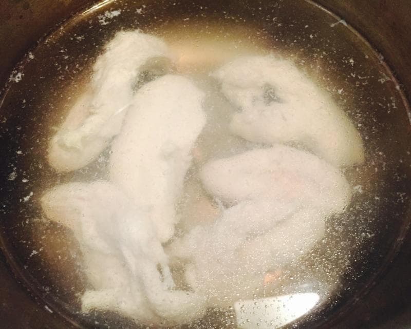 まいったねえ　いたわりご飯　ヒモ　レシピ　ご飯　春雨スープ　鶏団子