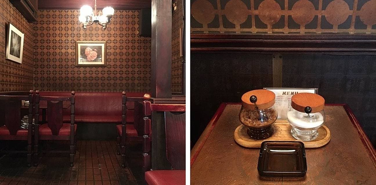 閉店する純喫茶「伽羅」の画像